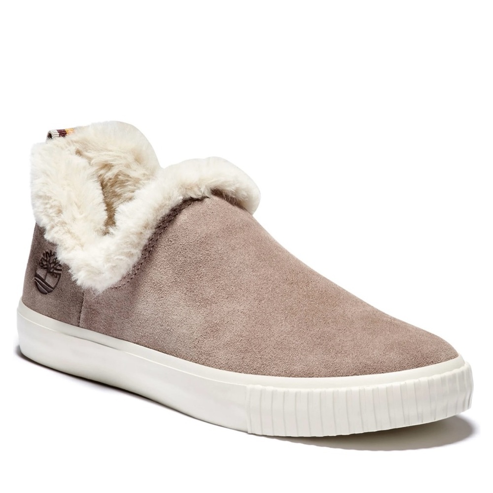 Timberland Women's Skyla Slip On Cozy Taupe Suede